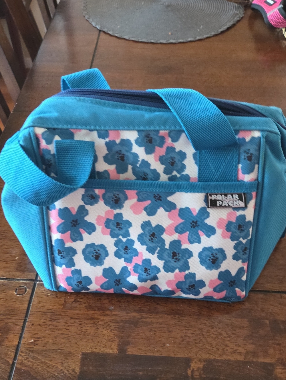 Polar Pack Women’s Floral Teal Travel Bag